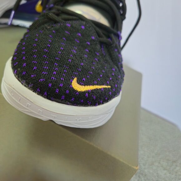 Lebron 18 Lakers colorway Basketball shoes mens size 9.5 LIKE NEW CONDITION - Picture 5 of 13